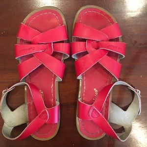 Red Salt Water Sandals